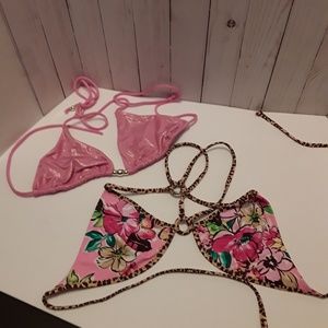Victoria Secret/JLO Set of 2 Swim TopS